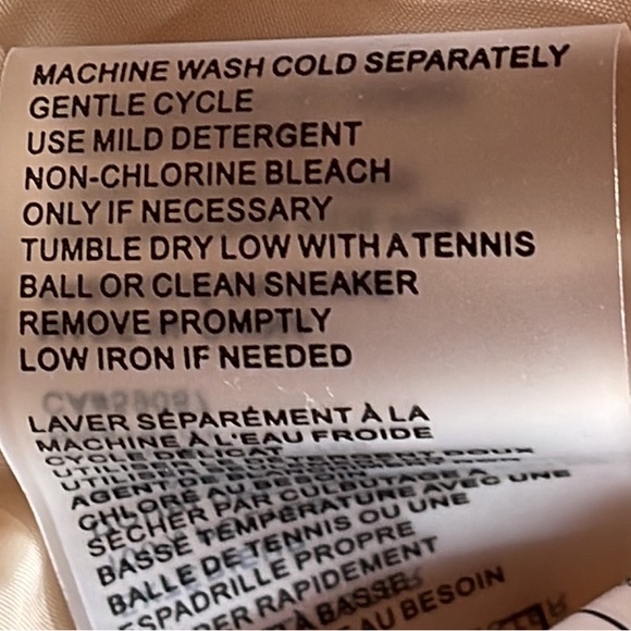 VINCE CAMUTO Quilted Fashion High Neck Drawcord Cuff & Hem Jacket, Tan, large - Picture 7 of 7